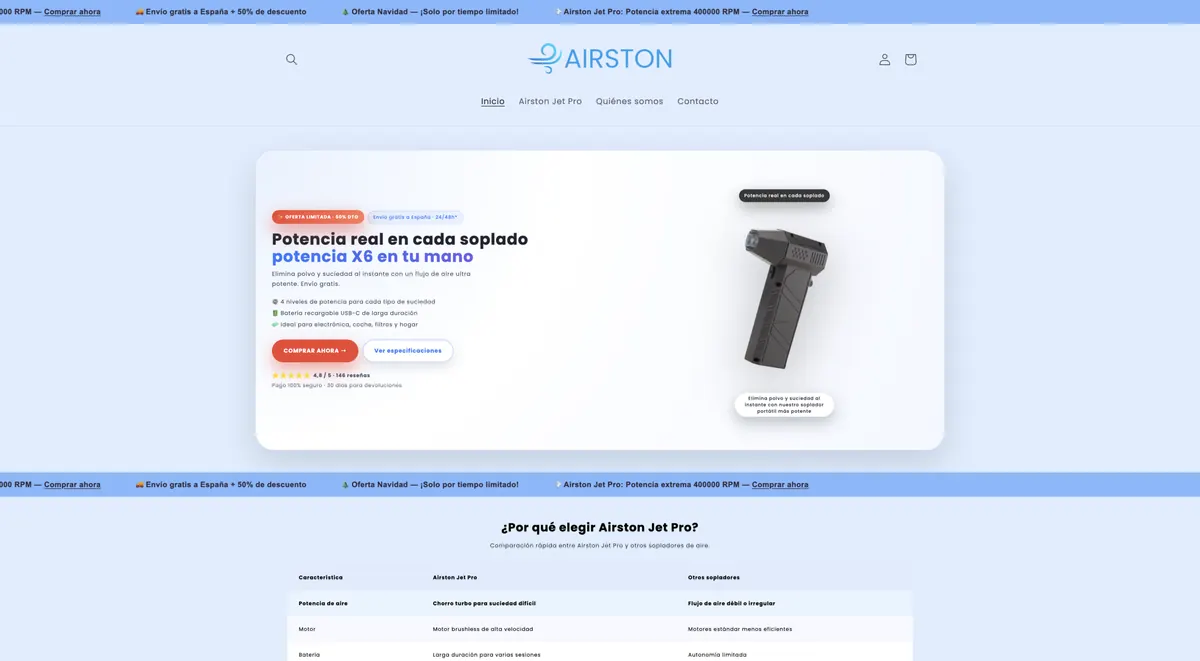Comerç digital: FusionFull, Novira Pets, Airston