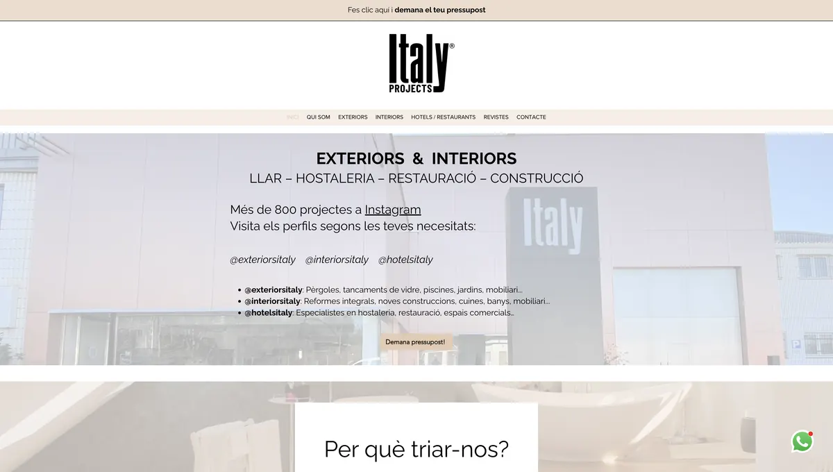 Italy Projects