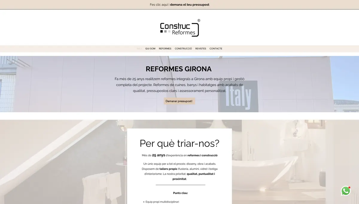 Web reformesgirona.cat