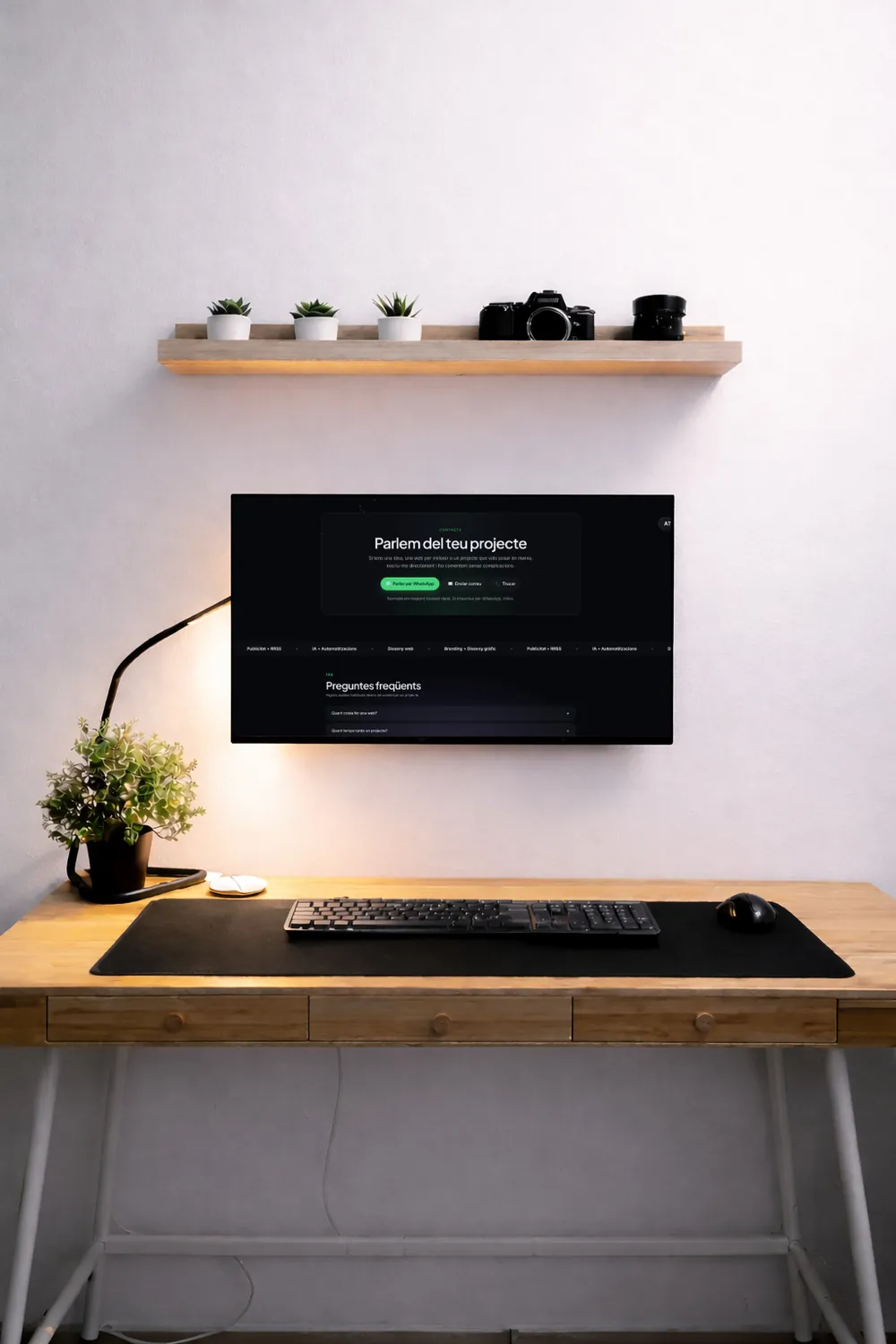 Sessió d'estratègia amb un client de TERGO Studio